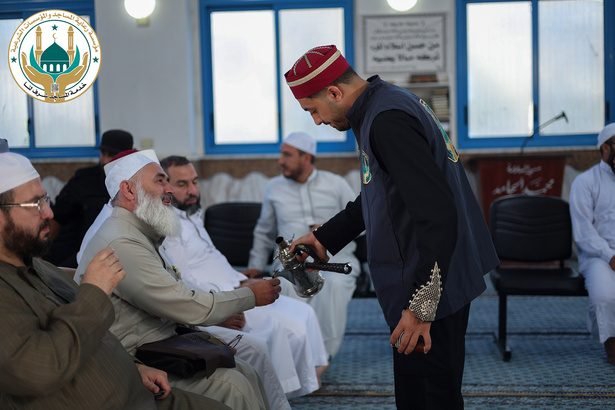 مجلس علمي في أحد المساجد