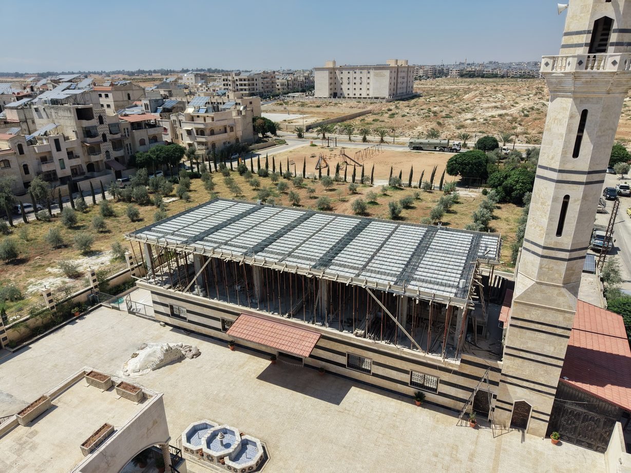أعمال إنشائية ضمن مشاريع المؤسسة