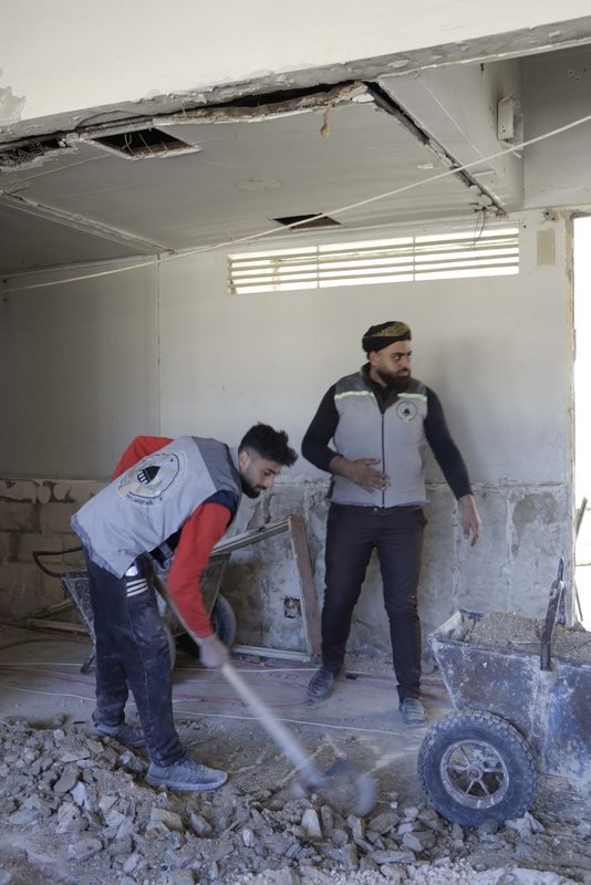 عمل ميداني داخل المشفى